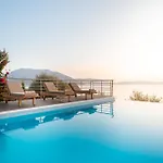 Seafront Marine With Private Sea Access - Iris Lefkada Villa