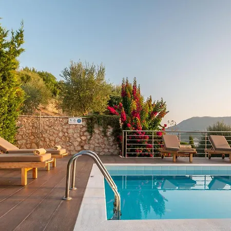 Seafront Marine With Private Sea Access - Iris Lefkada Villa *