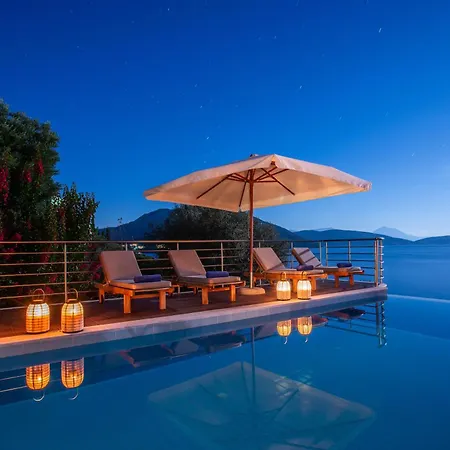 Seafront Marine With Private Sea Access - Iris Lefkada Villa Sivota (Lefkada)