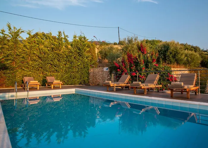 Iris Lefkada - Marine With Private Sea Access Villa