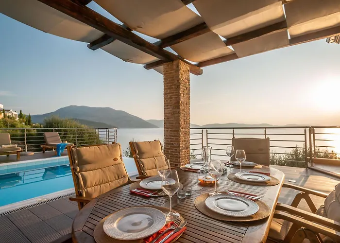 Villa Iris Lefkada - Marine With Private Sea Access